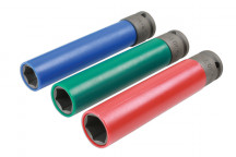 LASER Alloy Wheel Nut Sockets -  Extra Long