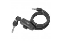 Dresco Spiral Lock with Frame Holder & Key