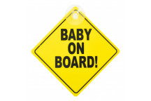 Baby On Board Suction Type