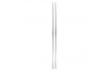 Door Guards Protectors CHROME 2 x 65cm, 2 pcs long (15506)