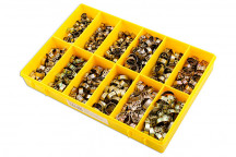 CONNECT Clic Type Re-usable Hose Clip Assorted Box  Pk 500