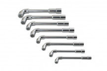 LASER Go Thru Angled Socket Spanner Set 8pc