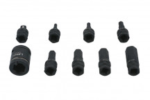LASER Dual Drive Hex Impact Bit Socket Set 9pc