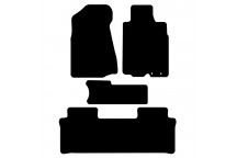 Carpet Mat Set HONDA CRV 2001-2006  (4XL PIECE + 2 CLI