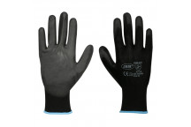 PALM POLYURETHANE COATED GLOVES T.10