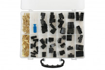 CONNECT Assorted 250 Type Electrical Connectors 145 Pieces