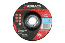 CONNECT Abracs Metal Grinding Discs 125mm x 6.0mm Pack 10