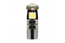 12V T10 Wedge Bulbs 501 LED Bulbs HYPER-LED Trifocus 3smd WH