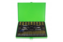 Metric Case With 58 Pieces Of Titanium Coated Taps And Dies