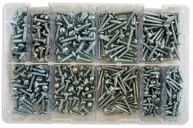 CONNECT Asst Self Tapping Pan Pozi Screws 8-12 Box Qty 330