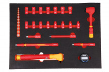 LASER Insulated Socket Set in Foam Inlay