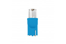 12V 5W T10 Wedge Bulbs 501 LED Bulbs COLOUR-LED 1smd BLUE Bu