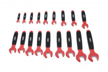 LASER Insulated Open Ended Spanner Set 18pc