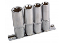 LASER Star Deep Socket Set - 4pc