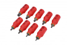 LASER Insulated Star Bit Socket Set 3/8D 9pc"