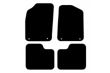 Carpet Mat Set FIAT 500 2012>  (4 PIECE+ 4 CLIPS)