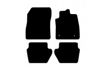 Carpet Mat Set FORD FIESTA 2017>  (4 PIECE + 2 CLIPS)