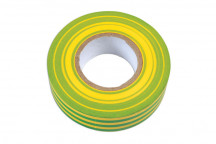 CONNECT Green & Yellow PVC Insulation Tape 19mm x 20m Pk 1