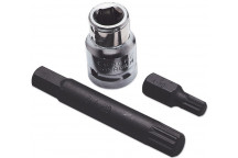 LASER Spline Bit Set - 3pc