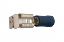CONNECT Blue Piggyback Terminals  6.3mm (100)