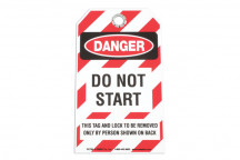LASER Safety Tag- DO NOT START