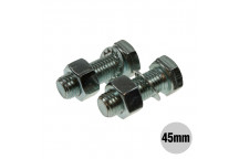 High Tensile (8.8) Nuts & Bolts M16 x 45mm DP (2)