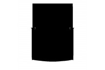 Rubber Mat Set REAR MAT VW CADDY SWB twin door 2020 ->
