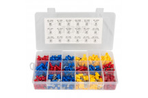 Insulated Electrical Wire Connector Assortment 635Pcs