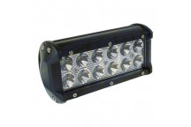 12/24V 36W LED Light Bar - 12x3W 2520lm SPOT IP67