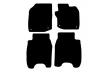 Carpet Mat Set HONDA CIVIC 12>17  (4 PIECE + 4 CLIPS)