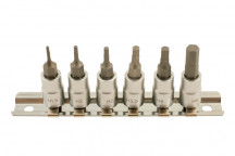 LASER Hex Bit Set 1/4D 6pc"