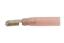 CONNECT Red Heat shrink Male Bullet Terminals (25)