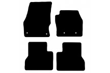 Carpet Mat Set Transit Connect Crew Cab 2016-  4 clips