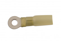 CONNECT Yellow Heat shrink Ring Terminals 4.0mm (25)