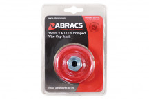 CONNECT Abracs Crimped Cup Brush 75mm x M10 1.5 Pitch Box of