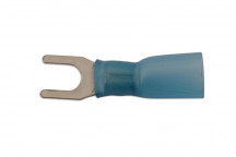 CONNECT Blue Heat shrink Fork Terminals 4.0mm (25)