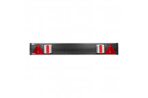 Trailer Towing Bar With 2 Rear Lights An 2 Triangular Reflec
