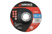 CONNECT Abracs 125mm x 3.0mm DPC Metal Cutting Discs Pk 10