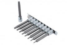 LASER Long Series Torx Plus® Socket Bit Set 3/8 D 9pc"
