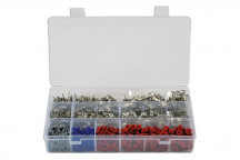 CONNECT Assorted Non Insulated VW Terminals/Seals 1200pc