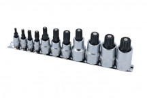 LASER Magnetic Spline Bit Set 11pc