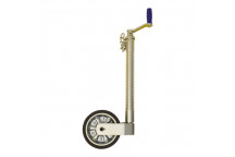48mm Heavy Duty Ribbed Jockey Wheel no Clamp 500kg