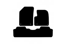 Carpet Mat Set CITROEN C5 2008>  (3 PIECE + 4 CLIPS)