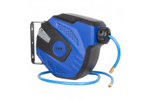 10+1,5M Air Hose Reel With Retractable - Blue