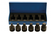 LASER Spline Bit Set - 1/2D 6pc"