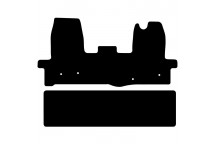 Rubber Mat Set TRANSIT CREW CAB 2016>  (2XL PIECE + 4
