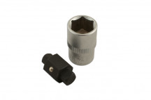 LASER Drain Plug Key - 8/10mm Square