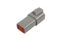 CONNECT Deutsch 4 Pin Receptacle Connector Kit - 6 Pieces