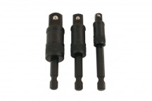 LASER Impact Quick Locking Socket Adaptor Set 75mm 3pc