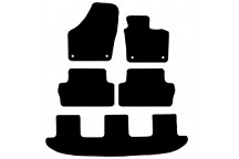 Carpet Mat Set SEAT Alhambra 2010- 7 SEAT version